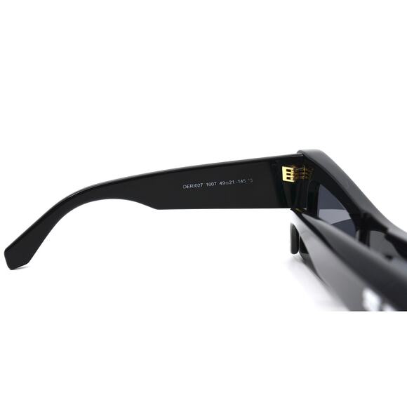 NEW! OFF-WHITE ACCRA OER1027 1007 BLACK GREY AUTHENTIC SUNGLASSES - Picture 9 of 13